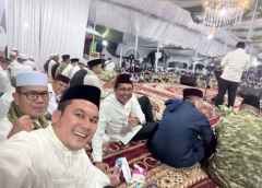 Malam Puncak Haul ke-80 Syekh Oesman Syahbuddin, Dr. Muhammad Maliki Hadir Bersama Jamaah