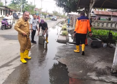 400 Petugas Turun Tangan Atasi Banjir Rohil, Ini yang Dilakukan Pemkab