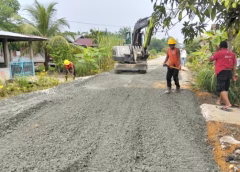 40 Persen Tuntas, Perbaikan Sejumlah Jalan di Bagansiapiapi Terus Dikebut