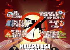 Iklan Diskominfotiks Rohil – Waspada! Malaria