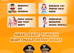 Iklan Diskominfotiks Rohil – Cegah Stunting Pada Anak